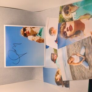 Taylor Swift 1989 Taylor's version signed reprint photo bundle